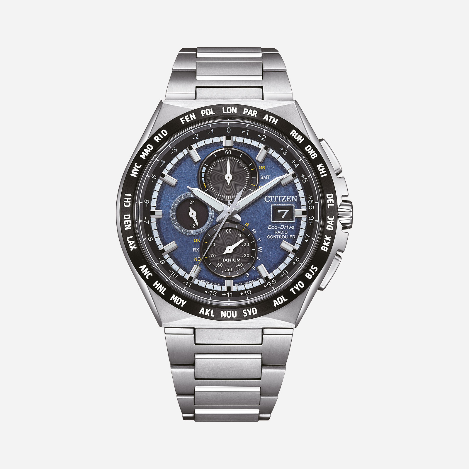 Citizen Super Titanium Radio Controlled - AT8238-84L