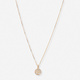 Guldfärgat halsband, livets träd, 40+6cm