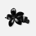 Svart hårklämma - blomma, 9,5 cm