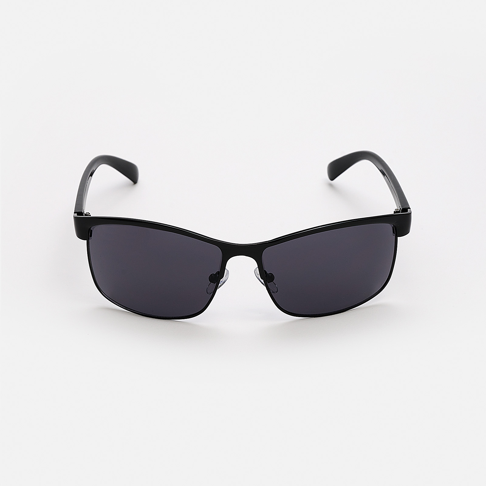 Solglasögon herr Sport, svart glas & bågar