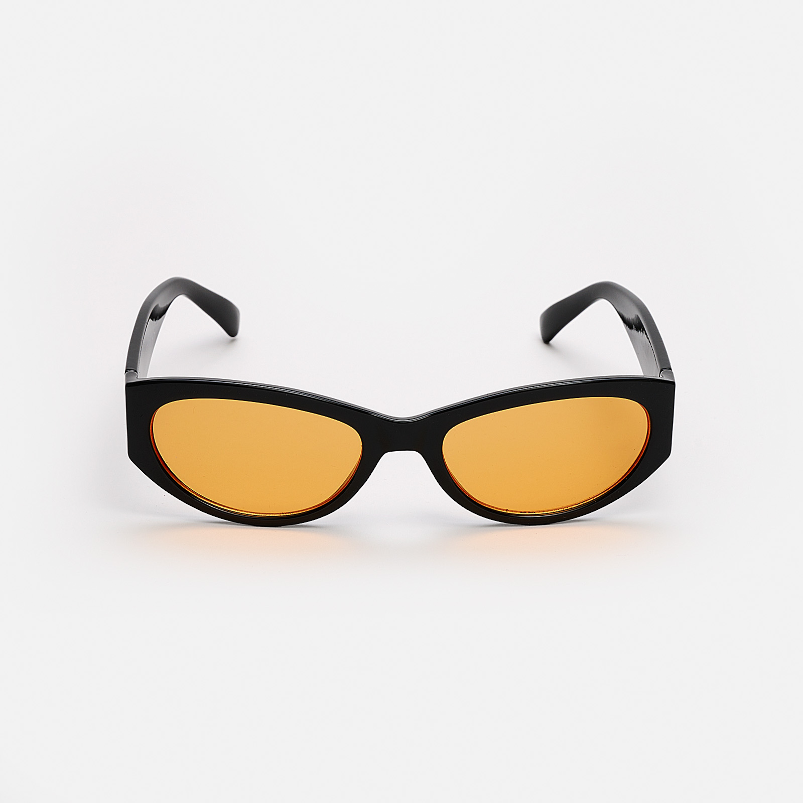 Solglasögon unisex Oval, gult glas