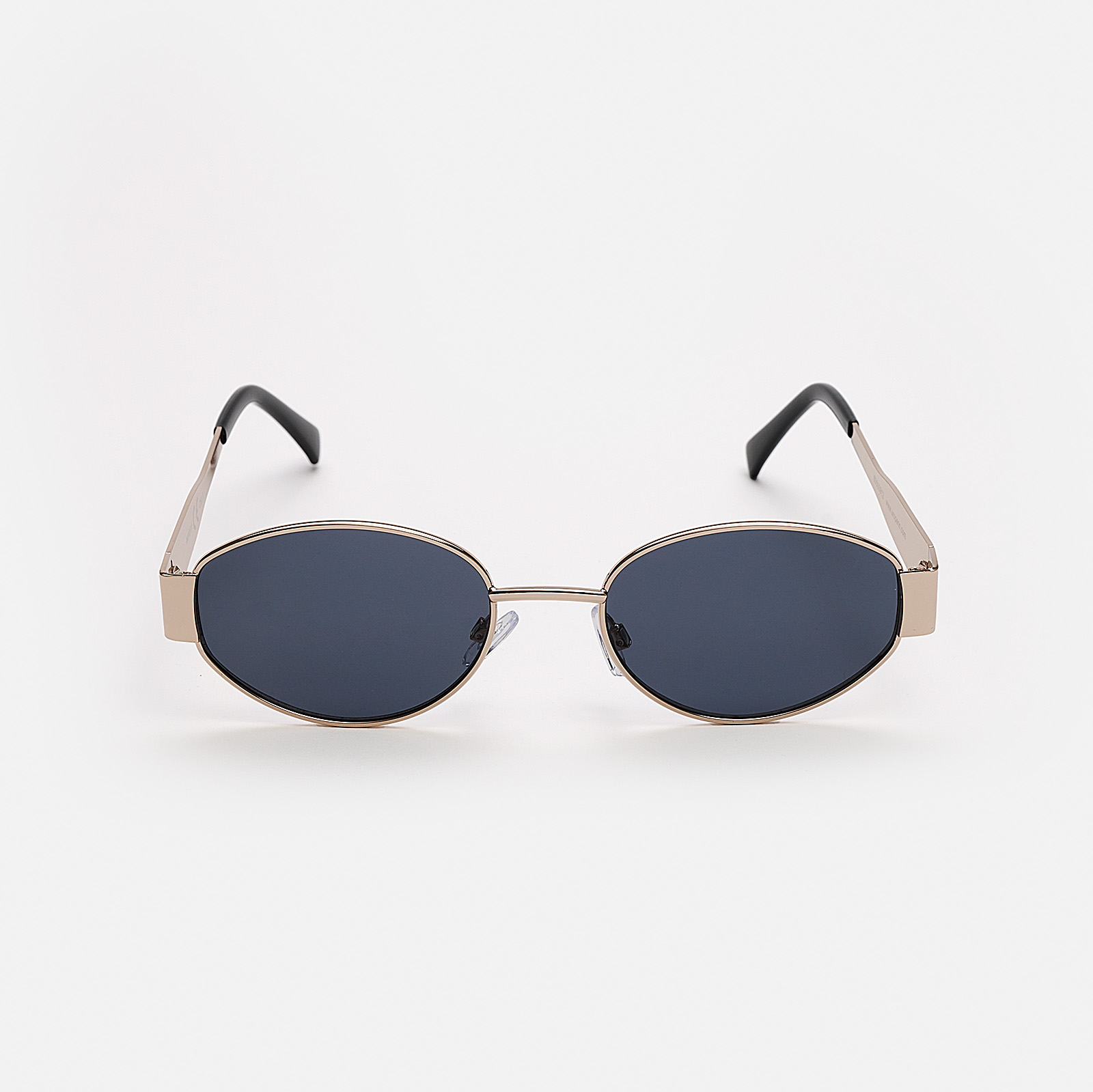 Solglasögon unisex Oval, grått glas