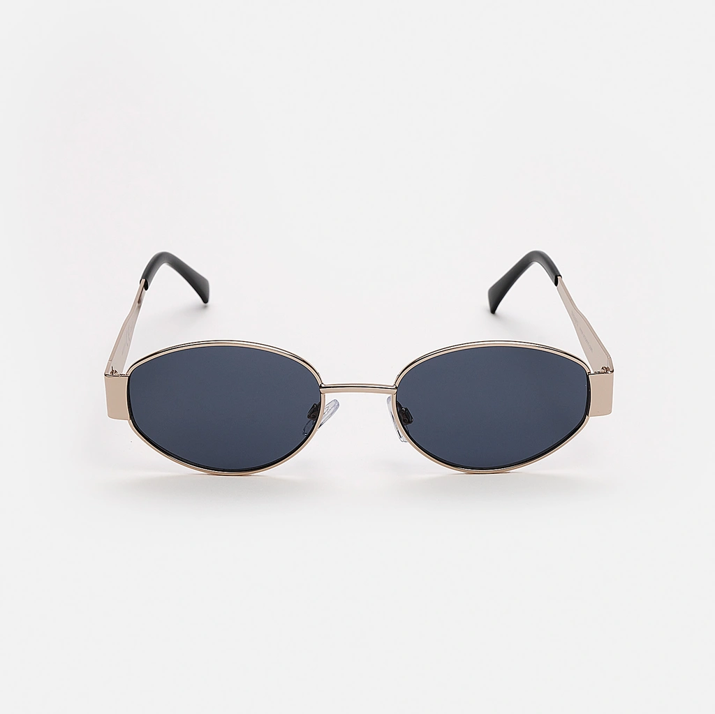 Solglasögon unisex Oval, grått glas