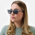 Solglasögon unisex Classic, grå bågar