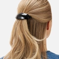 Svart hårspänne, barette - 8,5cm