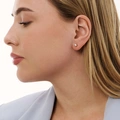 Örhängen studs 18k guld med 0,7 ct labbodlade diamanter