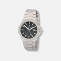 Black Oak Legend herrklocka metallband silver/svart - 42 mm