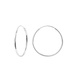 Örhängen i äkta silver - hoops 25 mm