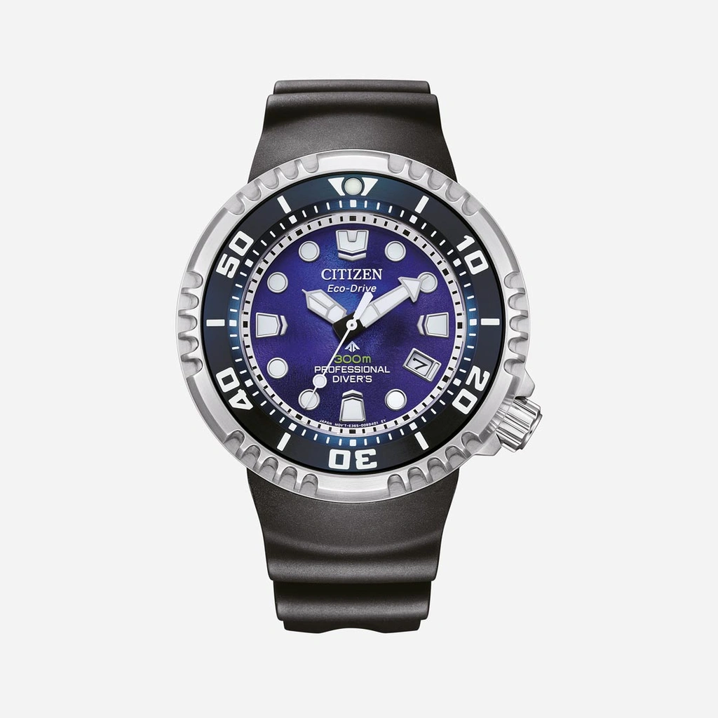 Citizen Promaster Eco-Drive Diver 300m silver/blå - BN1025-08L