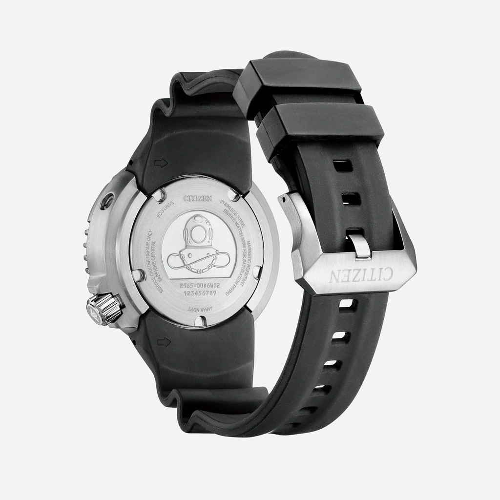 Citizen Promaster Eco-Drive Diver 300m silver/röd - BN1024-01Z