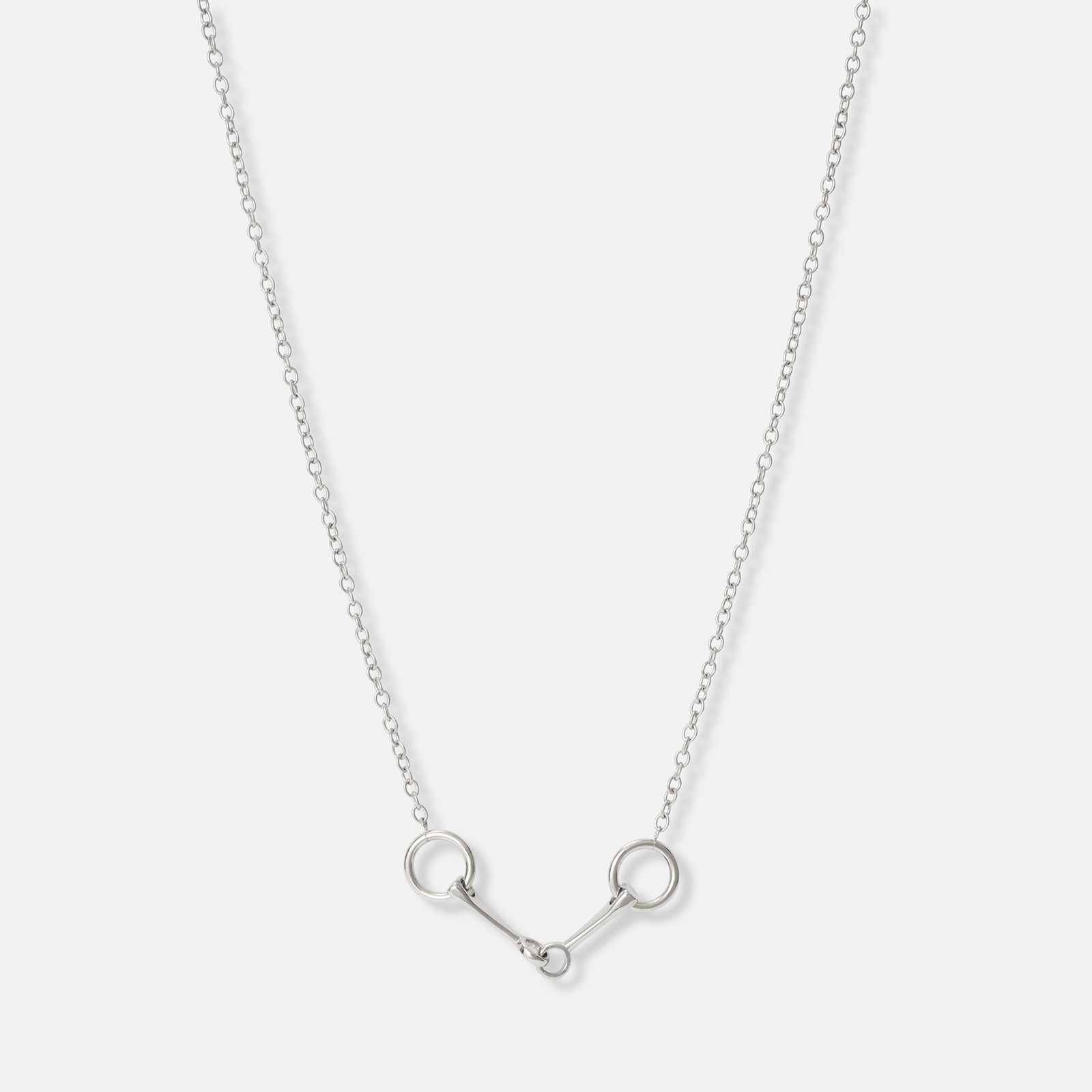 Stålhalsband med tränsbett - 40+5 cm