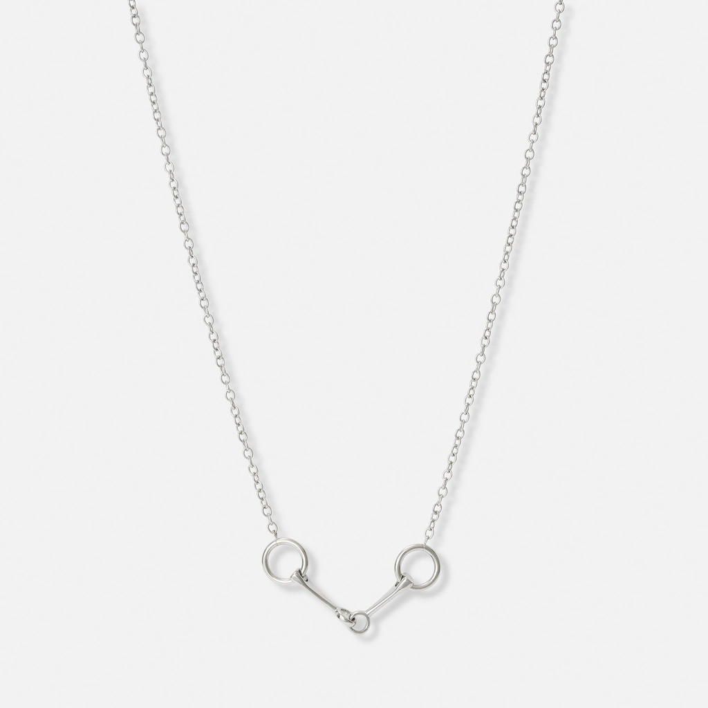 Stålhalsband med tränsbett - 40+5 cm