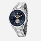 Maserati Sorpasso automatisk metallband blå/stål  - R8823124002