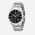 Maserati Attrazione metallband svart/stål  - R8853151010