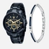 Maserati Successo metallband blå/stål  - R8873621042
