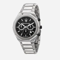 Maserati Stile metallband svart/stål  - R8873642004