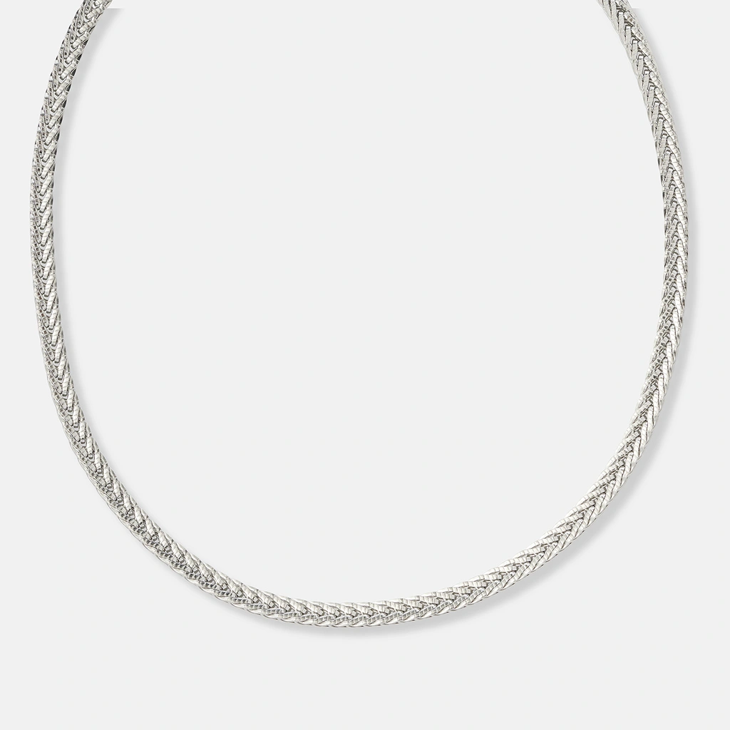 Stålhalsband fox tail - 40+6cm