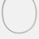 Stålhalsband fox tail - 40+6cm