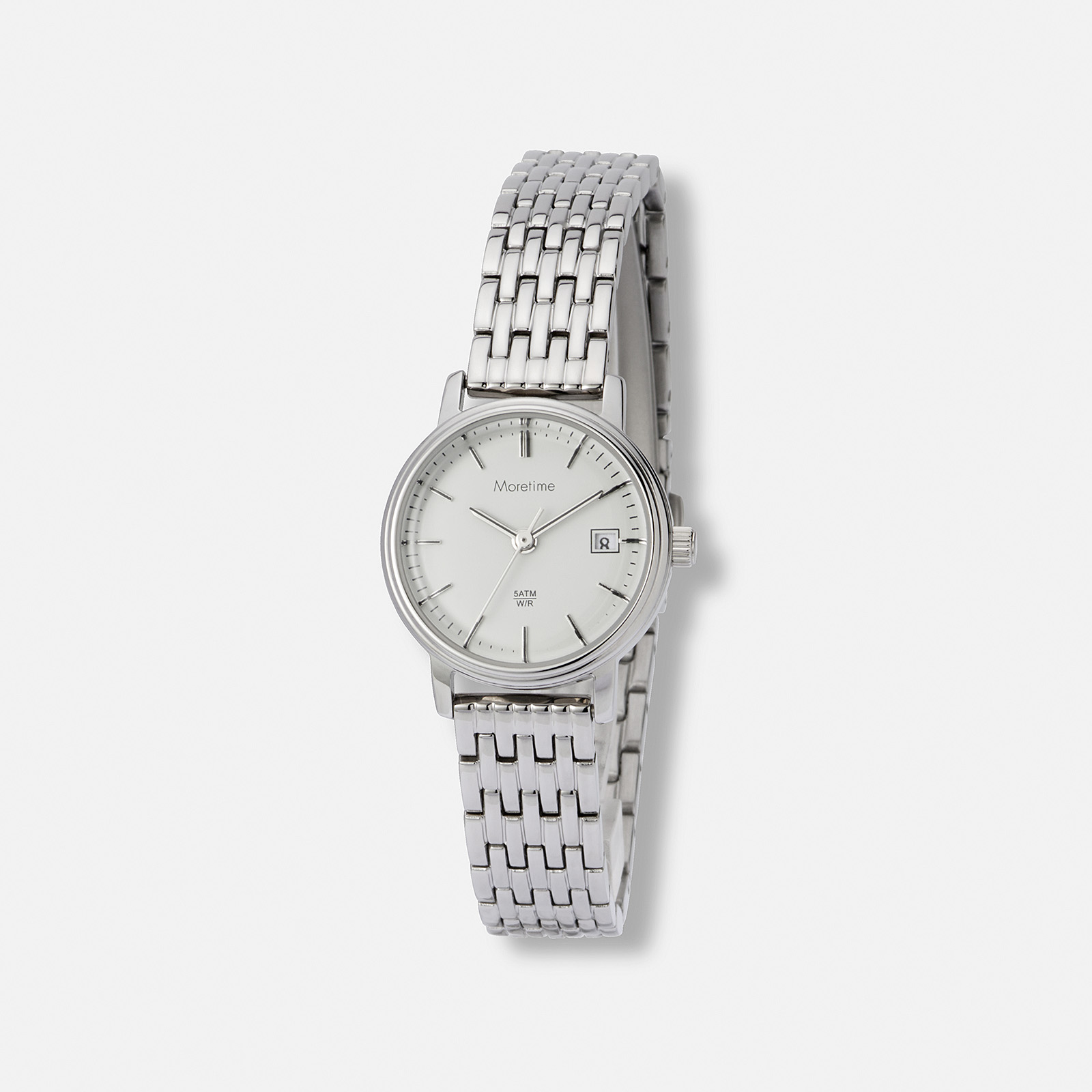 Moretime damklocka grå/silver - 25 mm