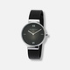 Black Oak Dazzle damklocka silver/vit - 31 mm