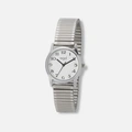 Regal damklocka silver/vit, flexband