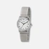 Regal damklocka silver/vit, flexband