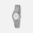 Regal damklocka silver/vit - 22x26 mm