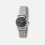 Regal damklocka silver/svart, flexband