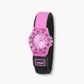 Regal barnklocka kardborreband, rosa 28 mm