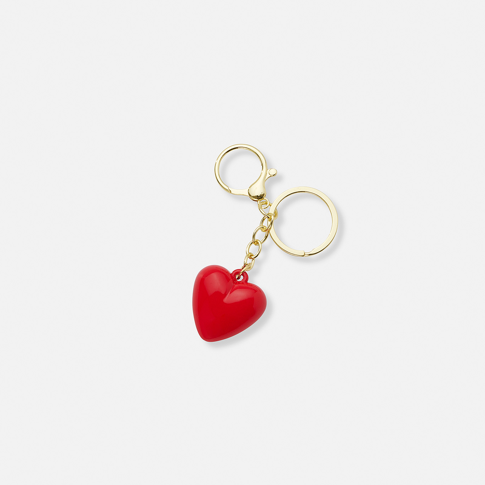 Väskaccessoar - rött hjärta