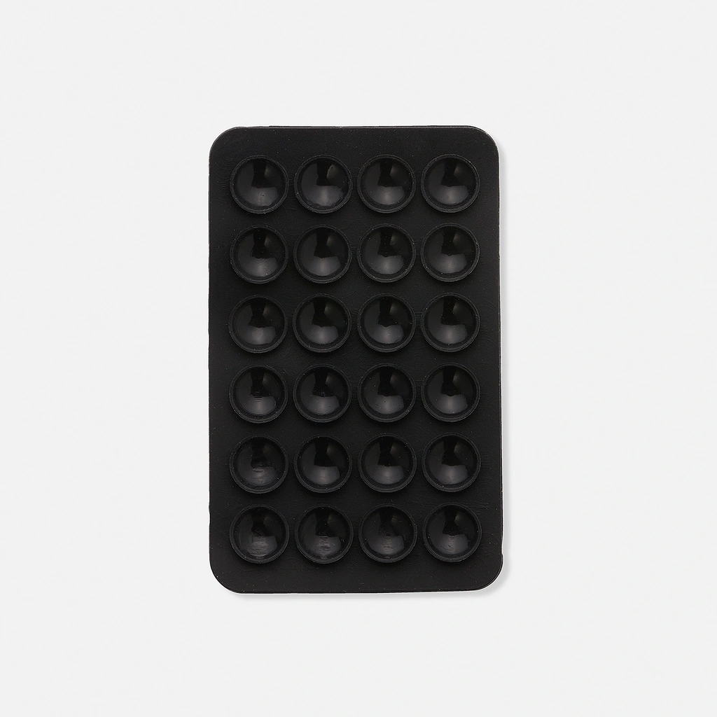 Mobilhållare med sugkoppar, svart rektangel