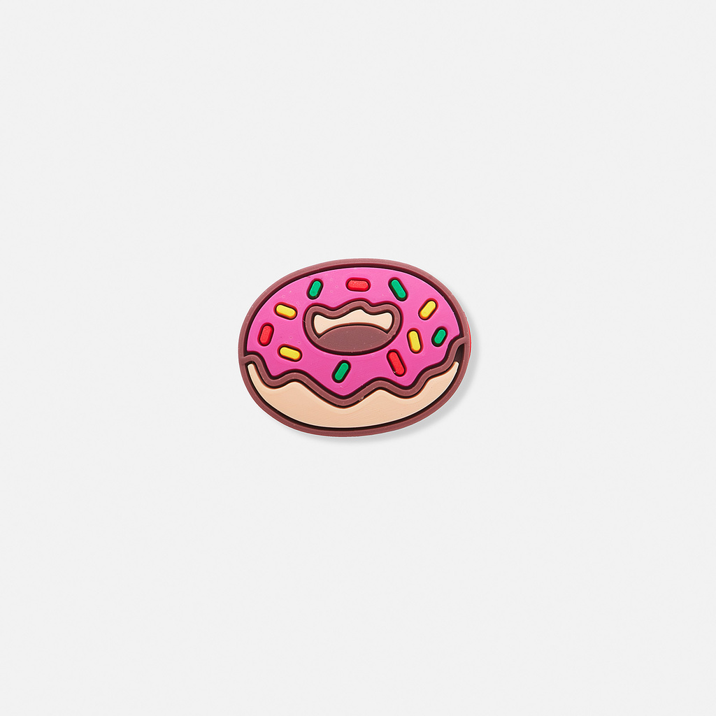 Mobilaccessoar 3D-sticker, rosa donut