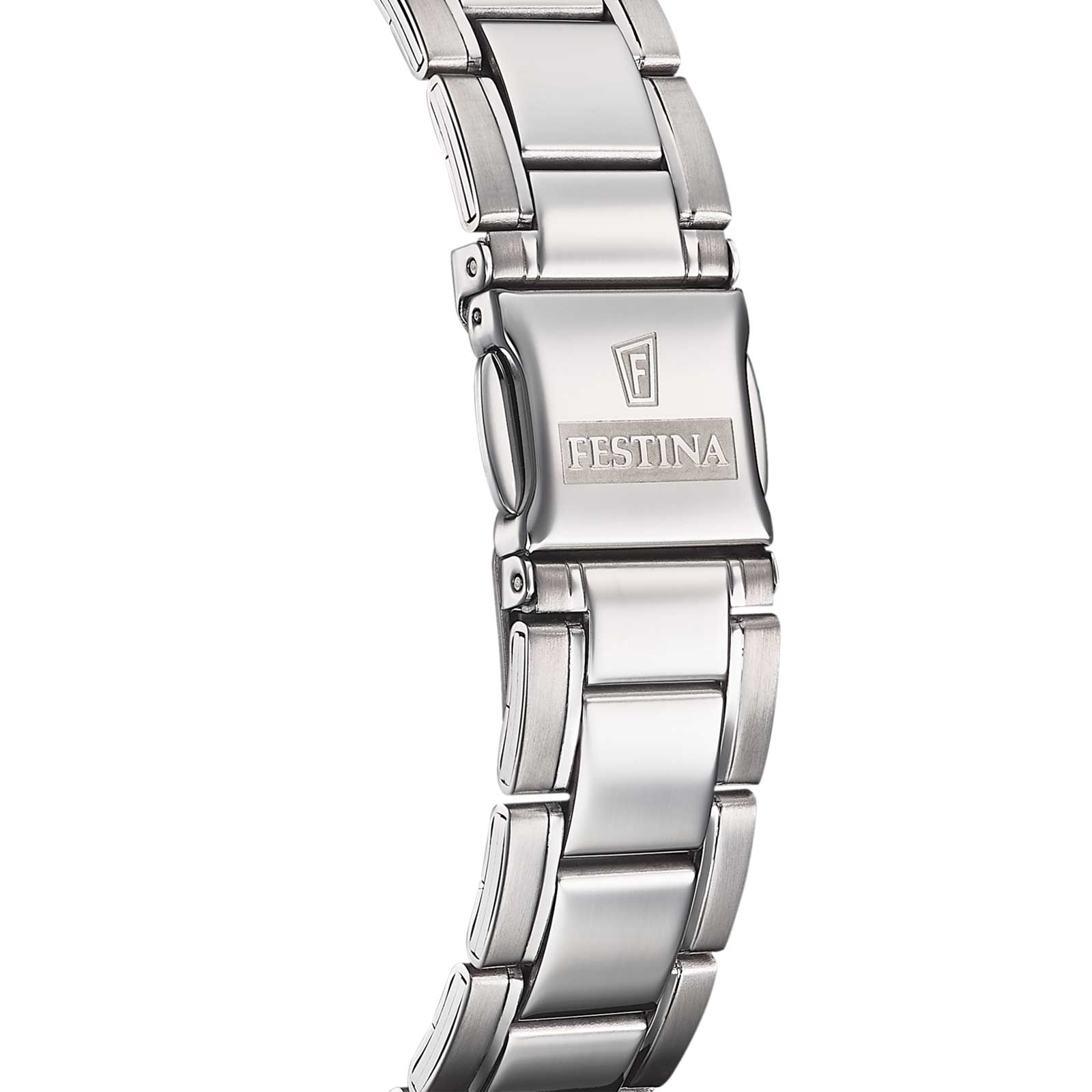 Festina Classic - herrklocka, stål/grön, 39mm