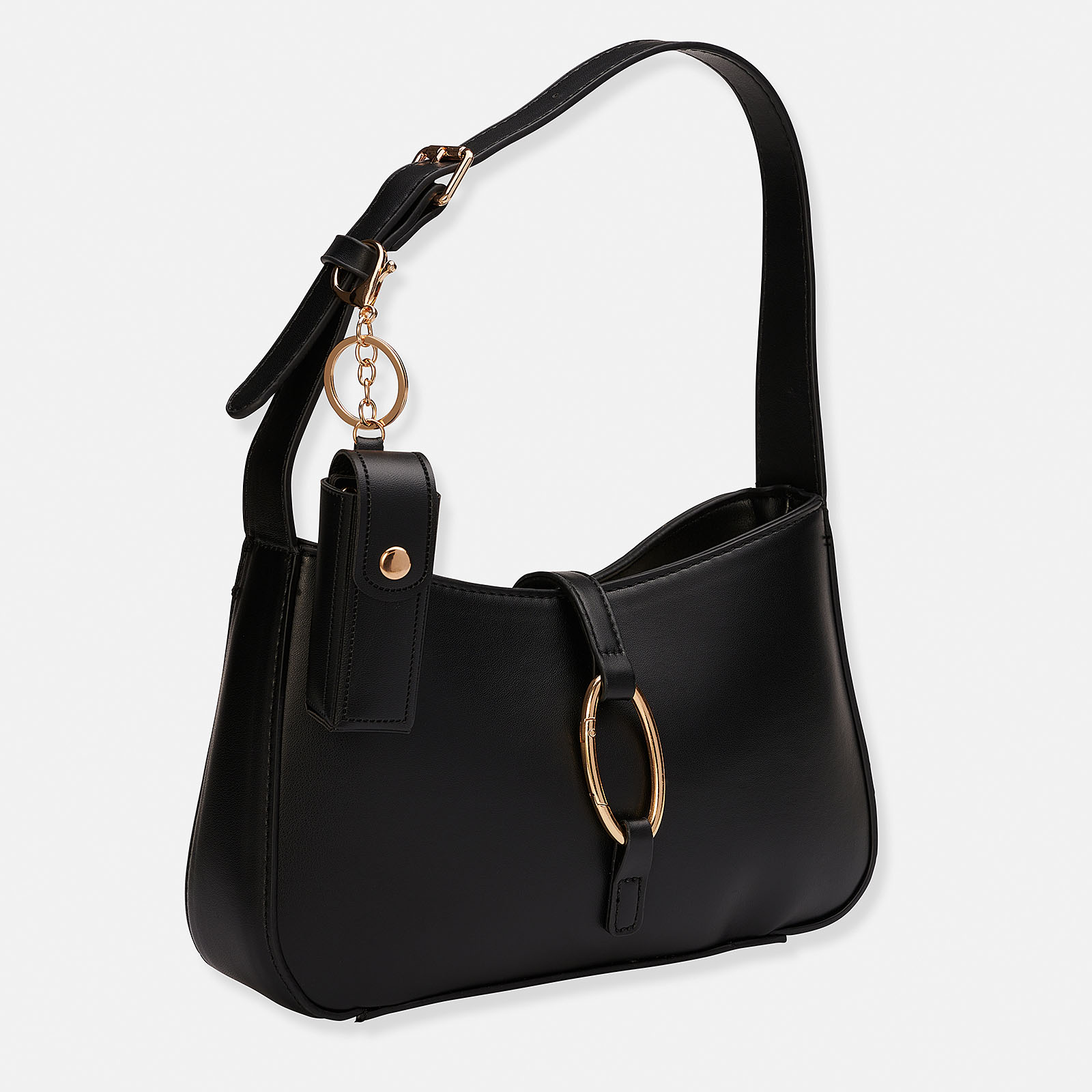 Väskaccessoar - svart läppstiftsfodral