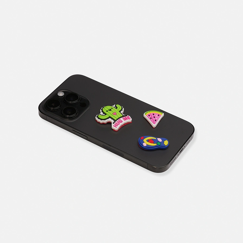 Mobilaccessoar 3D-sticker, flip flop