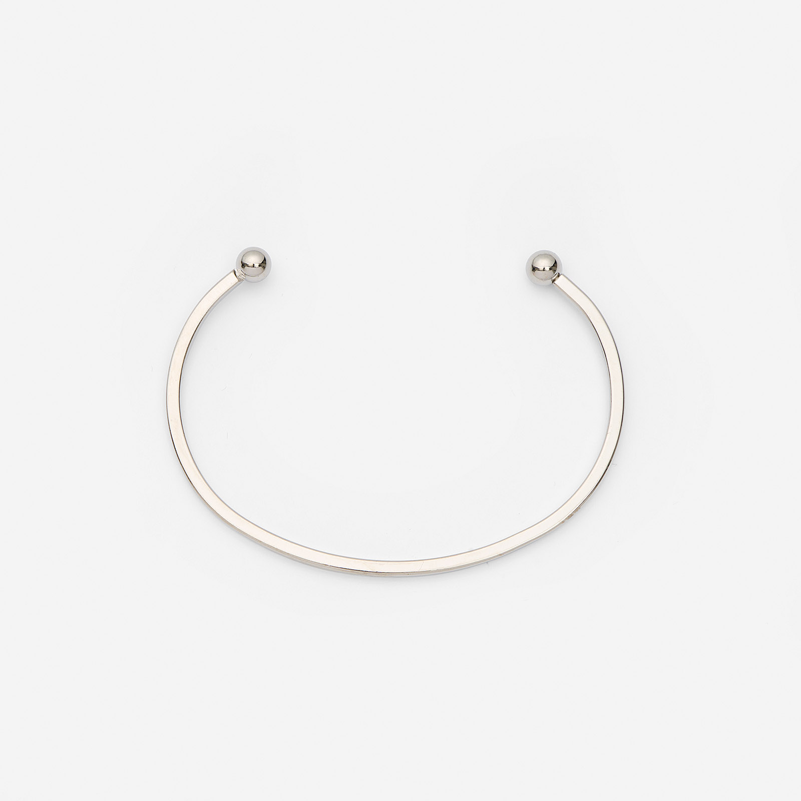 Regal klockset dam, rektangulär, vit/silver - 20x30 mm