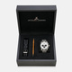 Jacques Lemans Liverpool herrklocka - set vit/stål, 44 mm