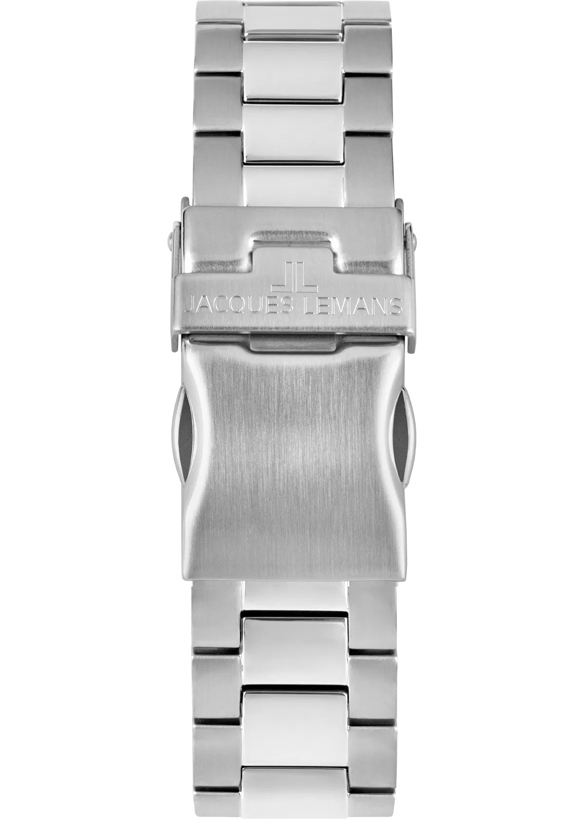 Jacques Lemans Derby - herrklocka, svart/stål, 40 mm Jacques Lemans Derby - herrklocka, svart/stål, 40 mm