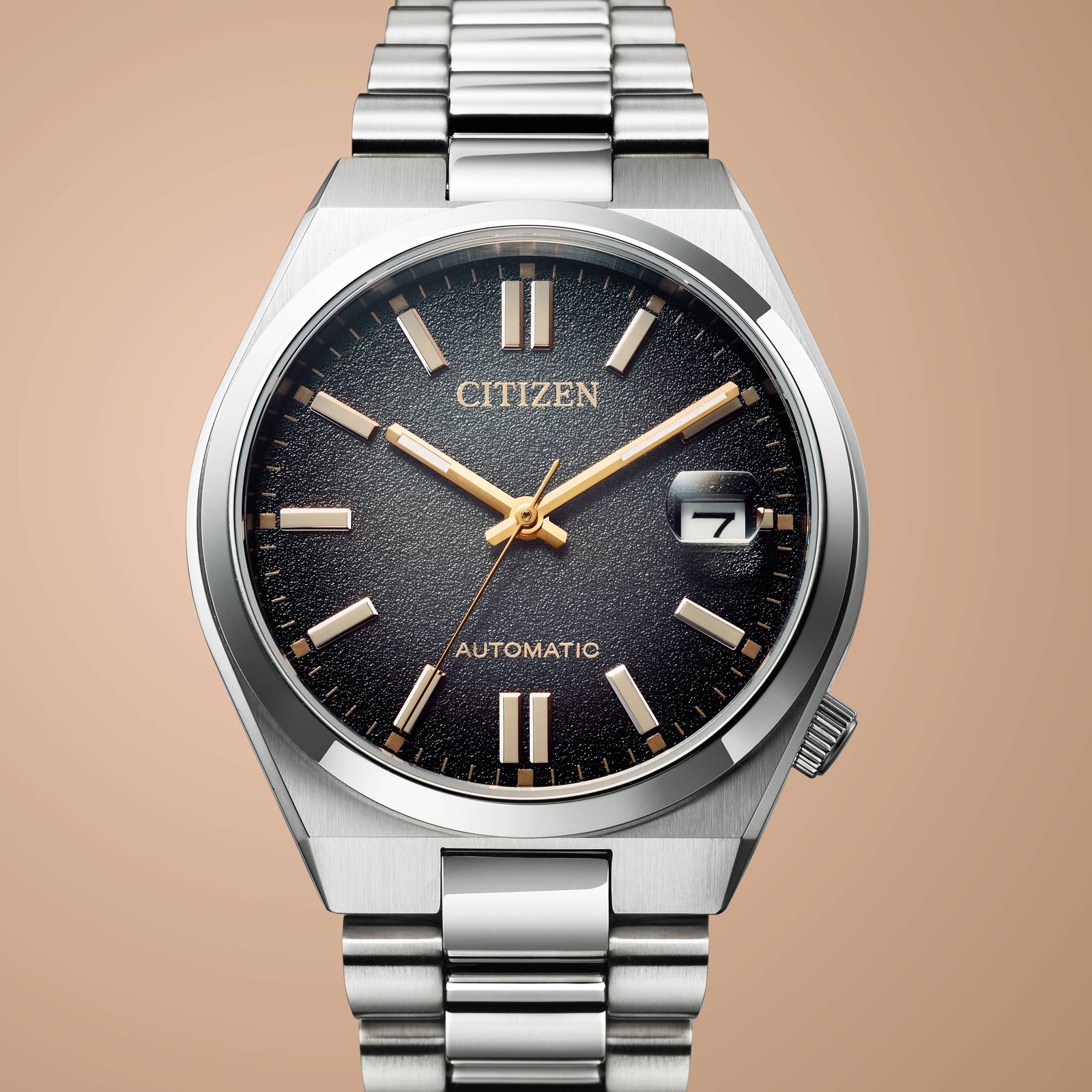 Citizen Tsuyosa Automatic - stål/svart 37mm NJ0200-50E