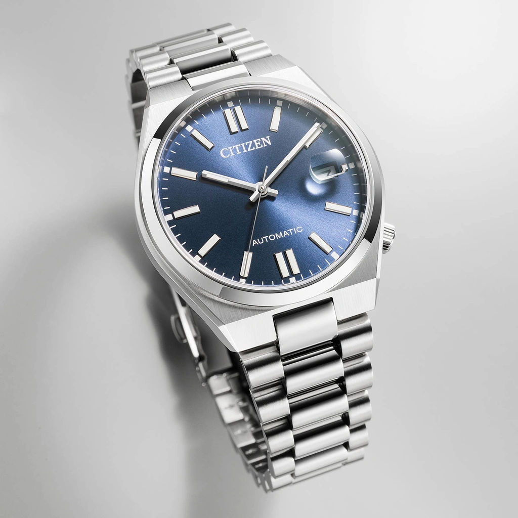 Citizen Tsuyosa Automatic - stål/blå 37mm NJ0200-50M