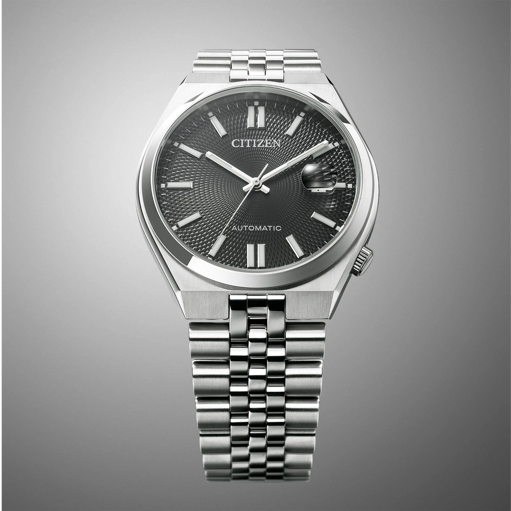 Citizen Tsuyosa 60 Automatic - stål/svart 40mm NK0020-55E