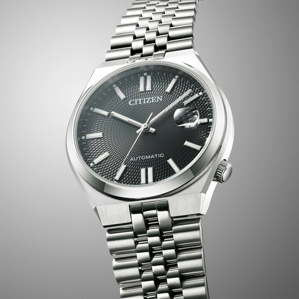 Citizen Tsuyosa 60 Automatic - stål/svart 40mm NK0020-55E