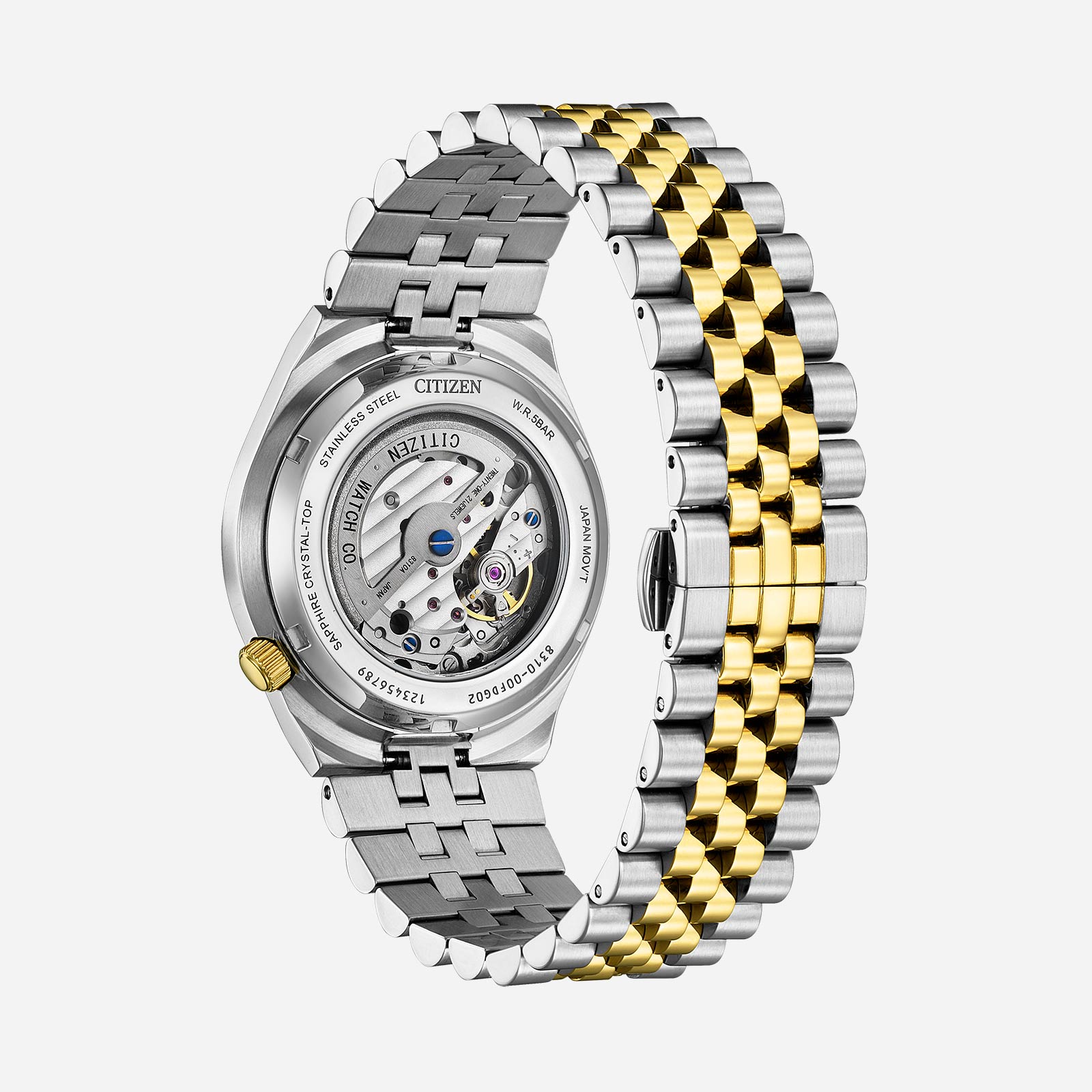 Citizen Tsuyosa 60 Automatic - bicolor/grön 40mm NK0024-54X