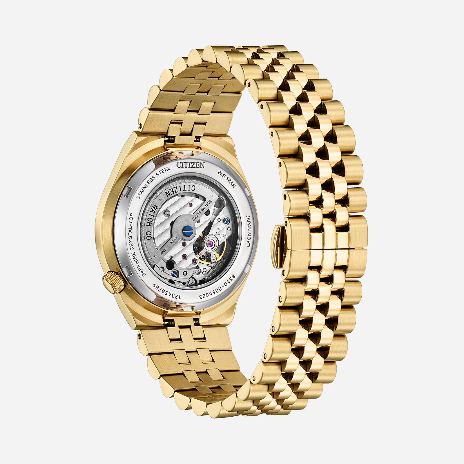 Citizen Tsuyosa 60 Automatic - guld/blå 40mm NK0023-57L