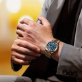 Citizen Tsuyosa 60 Automatic - guld/blå 40mm NK0023-57L