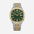 Citizen Tsuyosa 60 Automatic - bicolor/grön 40mm NK0024-54X