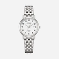 Citizen damklocka vit/stål, 28 mm - EU6090-54A