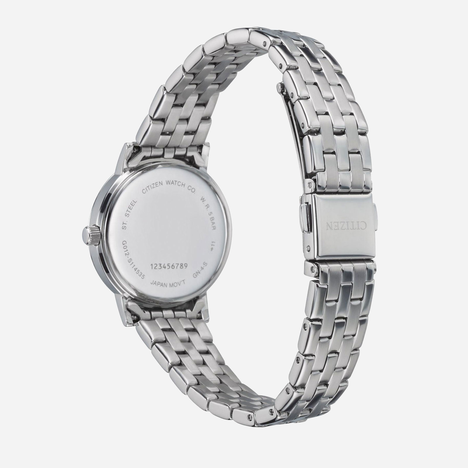 Citizen damklocka grå/stål, 28 mm - EU6090-54H