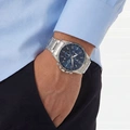 Jacques Lemans London herr, stål/blå 44 mm - 1-1844ZG