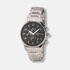 Jacques Lemans London herr, stål/svart 44 mm - 1-1844ZE